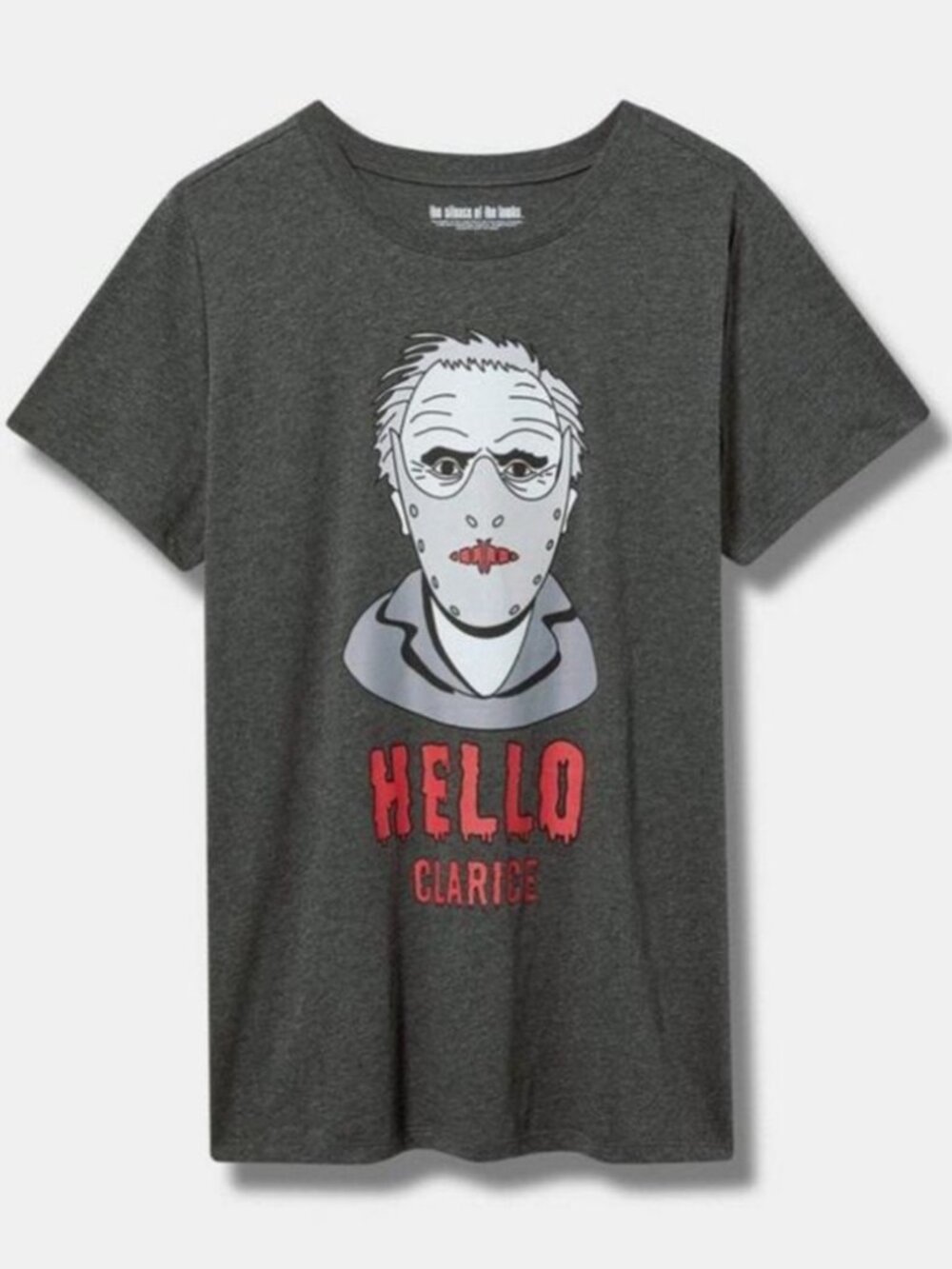 Torrid 3 3X Silence of the Lambs Hello Clarice Hannibal Lector graphic tee